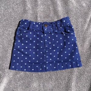 Old Navy denim skirt size 2T
